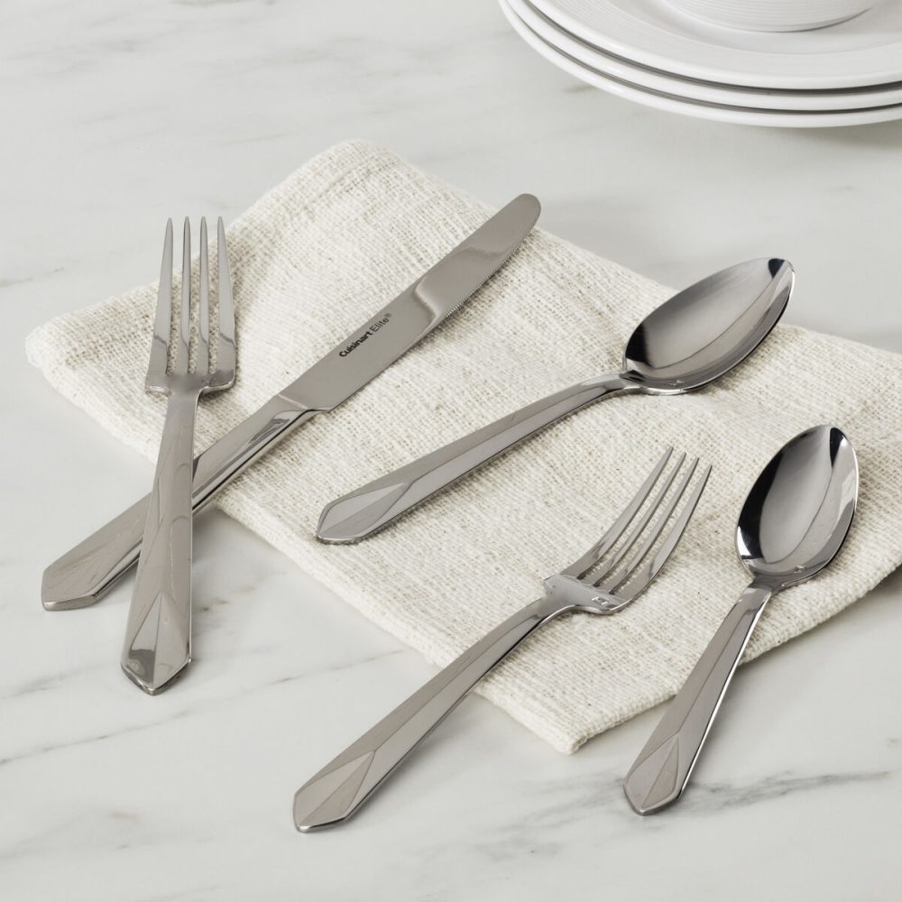 Elite Jolie Collection 20 piece Flatware Set - Image 3