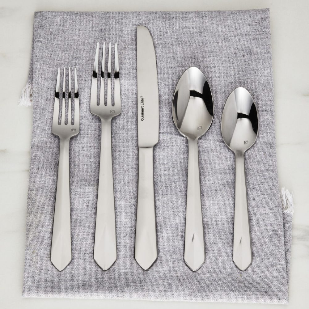Elite Jolie Collection 20 piece Flatware Set - Image 4