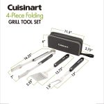 4 Piece Folding Grill Tool Set - Image 2