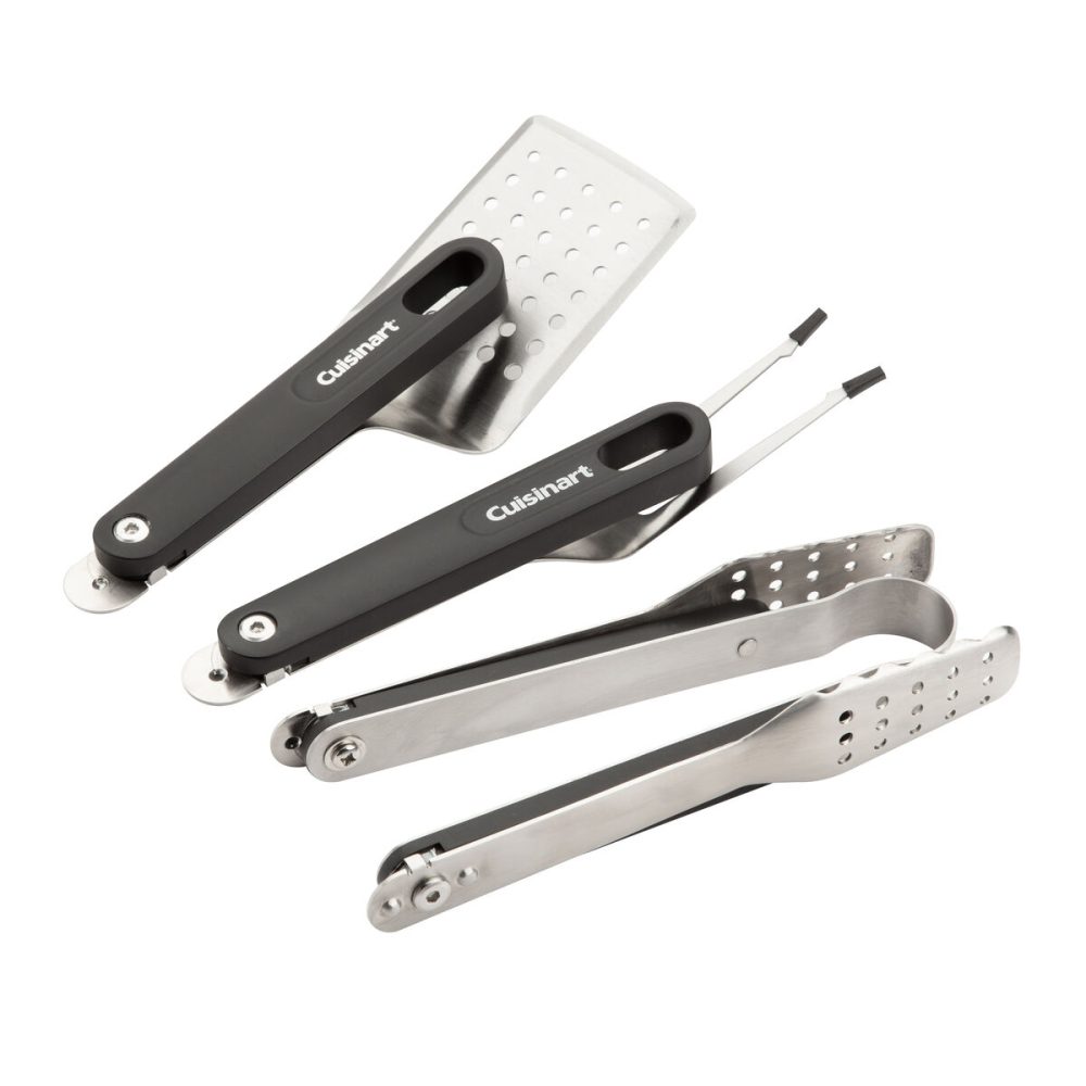 4 Piece Folding Grill Tool Set - Image 10