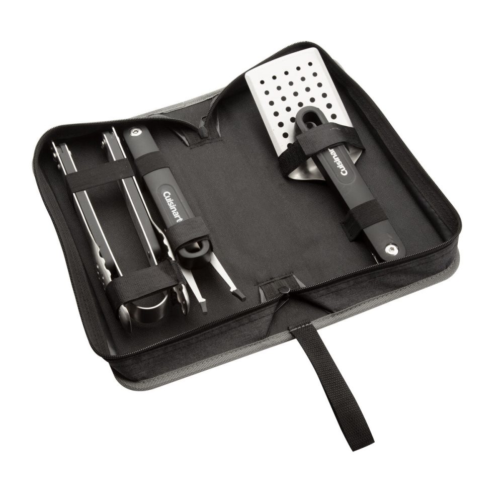 4 Piece Folding Grill Tool Set - Image 3