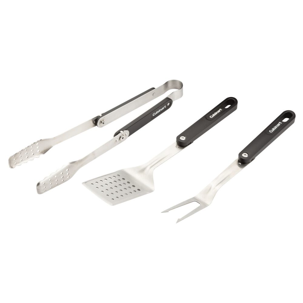 4 Piece Folding Grill Tool Set - Image 4