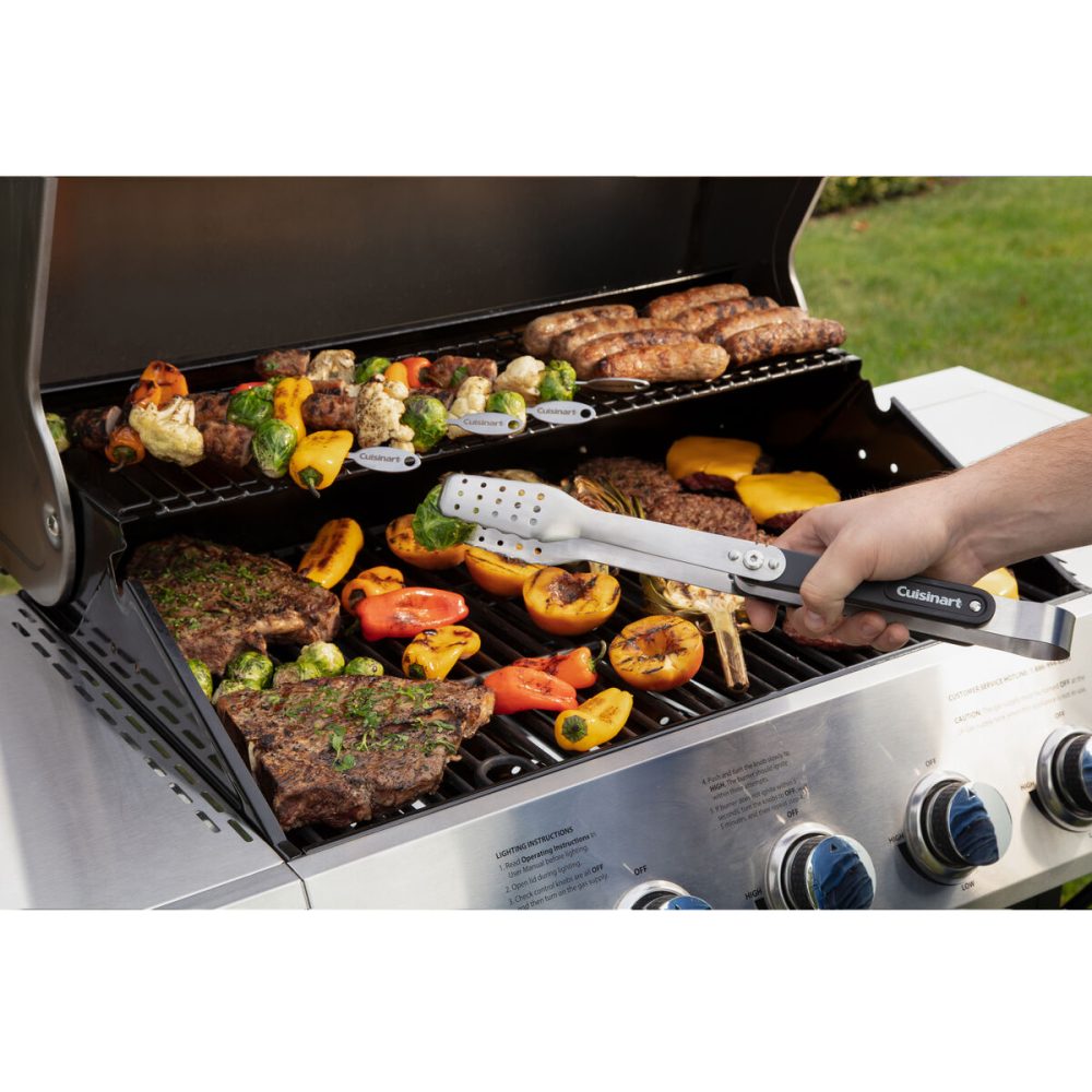 4 Piece Folding Grill Tool Set - Image 5