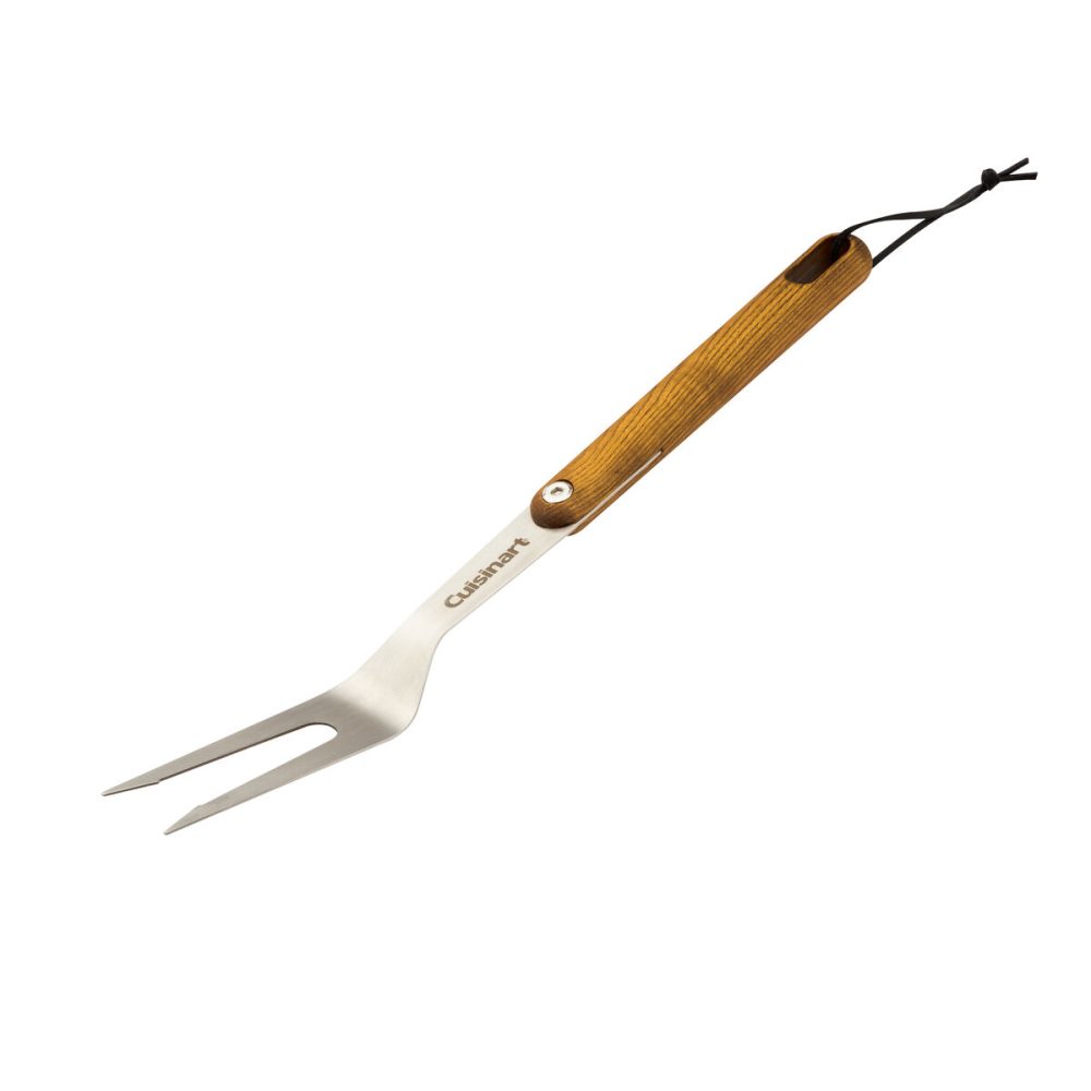 4 Piece Ash Wood Grill Tool Set - Image 9