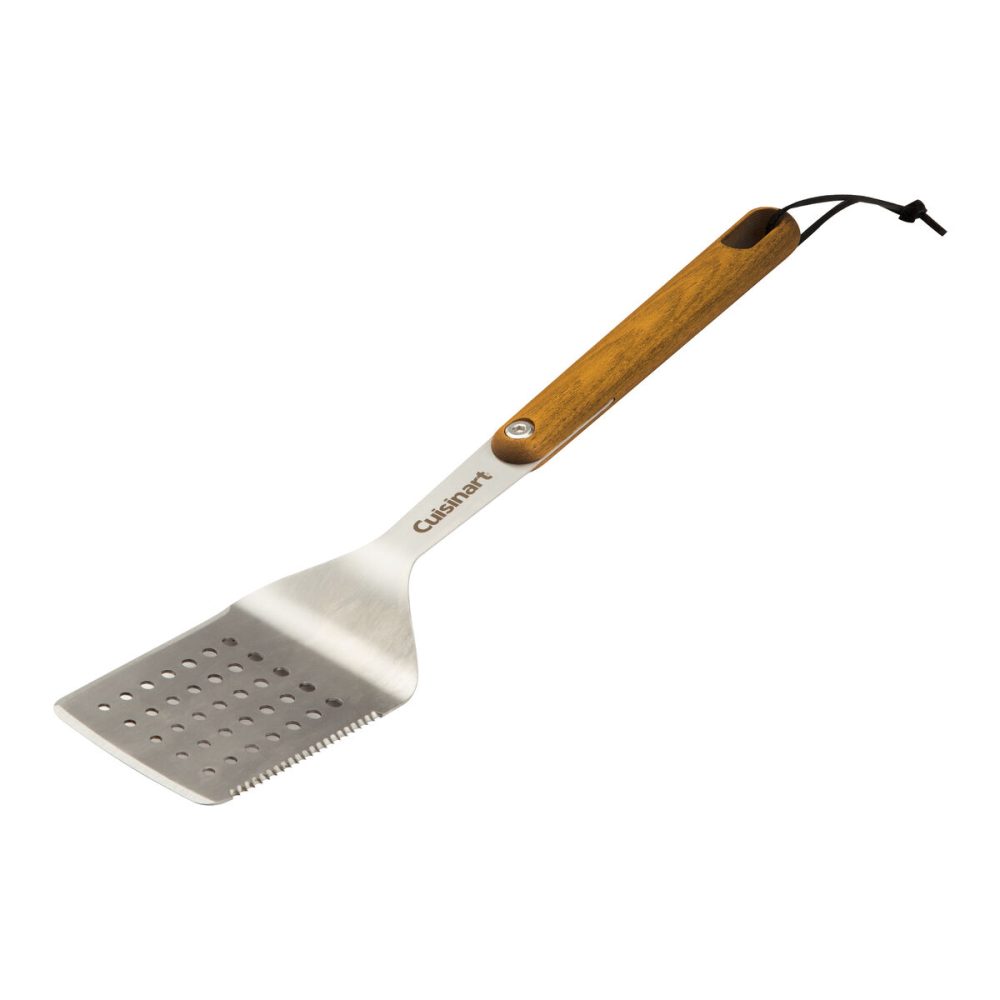 4 Piece Ash Wood Grill Tool Set - Image 11