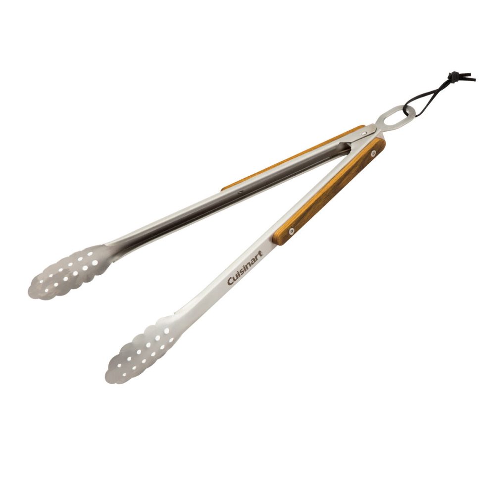 4 Piece Ash Wood Grill Tool Set - Image 10