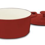 Chef’s Classic Enameled Cast Iron Cookware 5 Quart Round Covered Casserole - Image 2