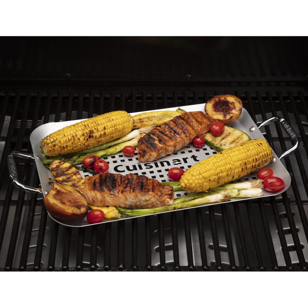 14.5” x 10” Non-stick Grill Topper - Image 3