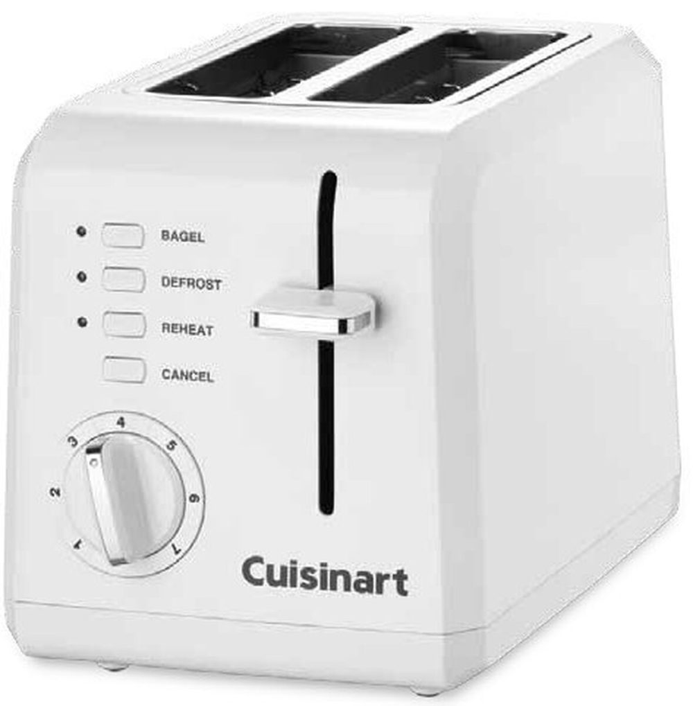 2 Slice Compact Plastic Toaster - Image 2