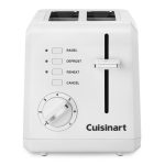 2 Slice Compact Plastic Toaster