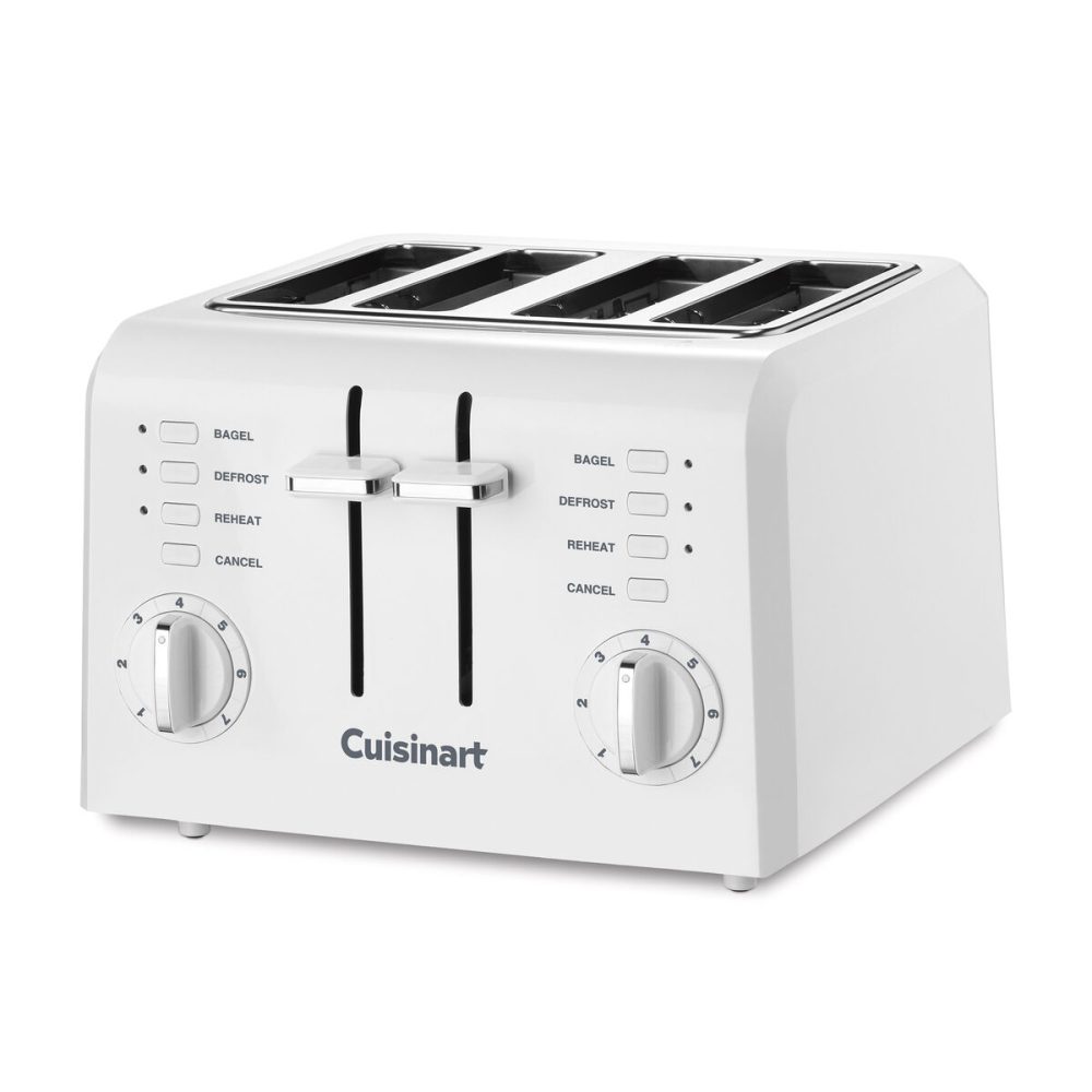 4 Slice Compact Plastic Toaster - Image 2