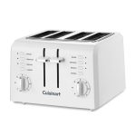 4 Slice Compact Plastic Toaster - Image 2