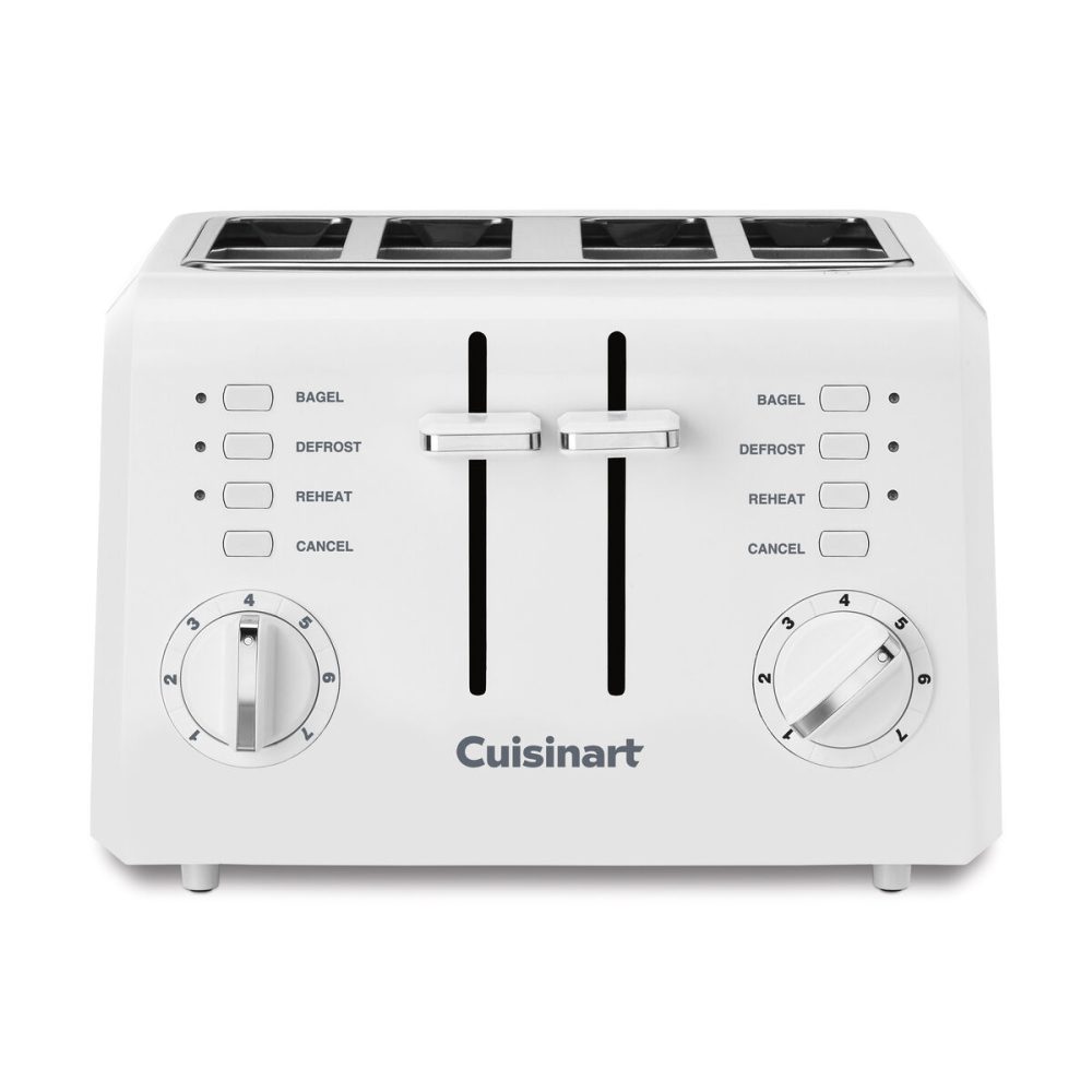 4 Slice Compact Plastic Toaster