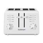4 Slice Compact Plastic Toaster