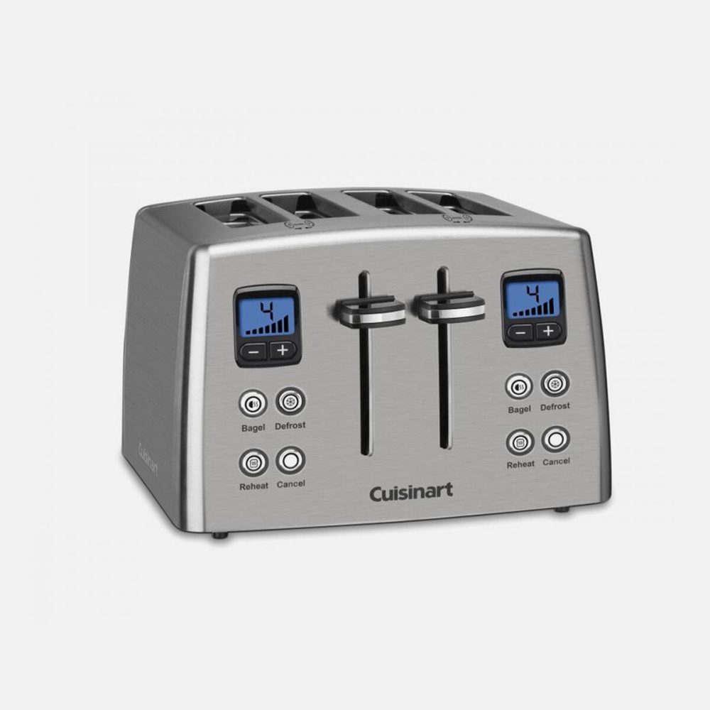 4 Slice Countdown Metal Toaster - Image 2