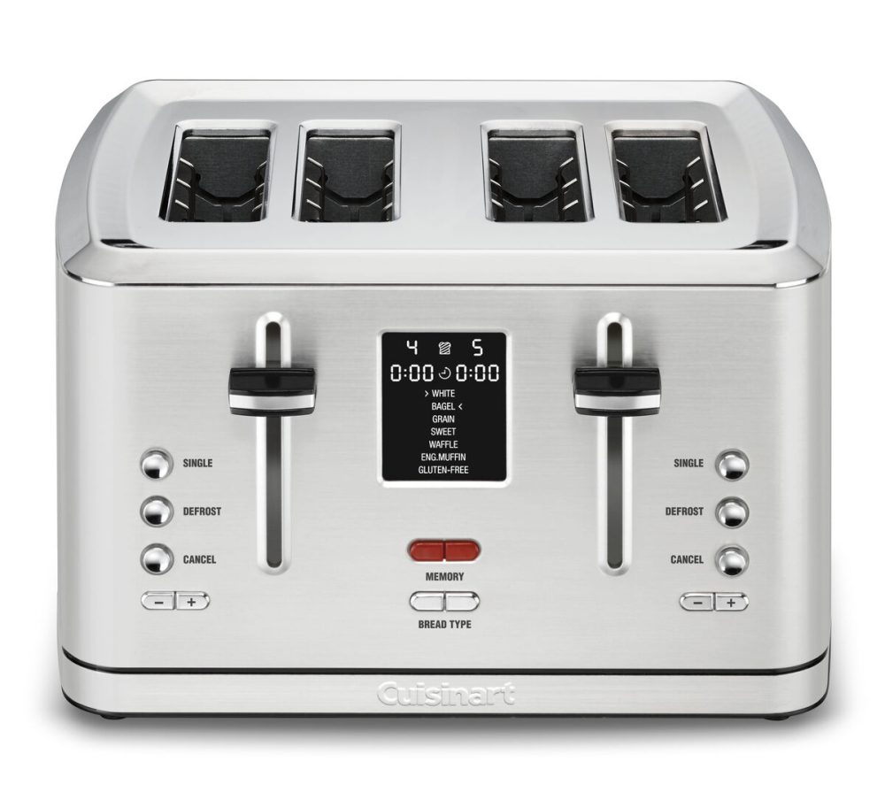4 Slice Digital Toaster with MemorySet Feature