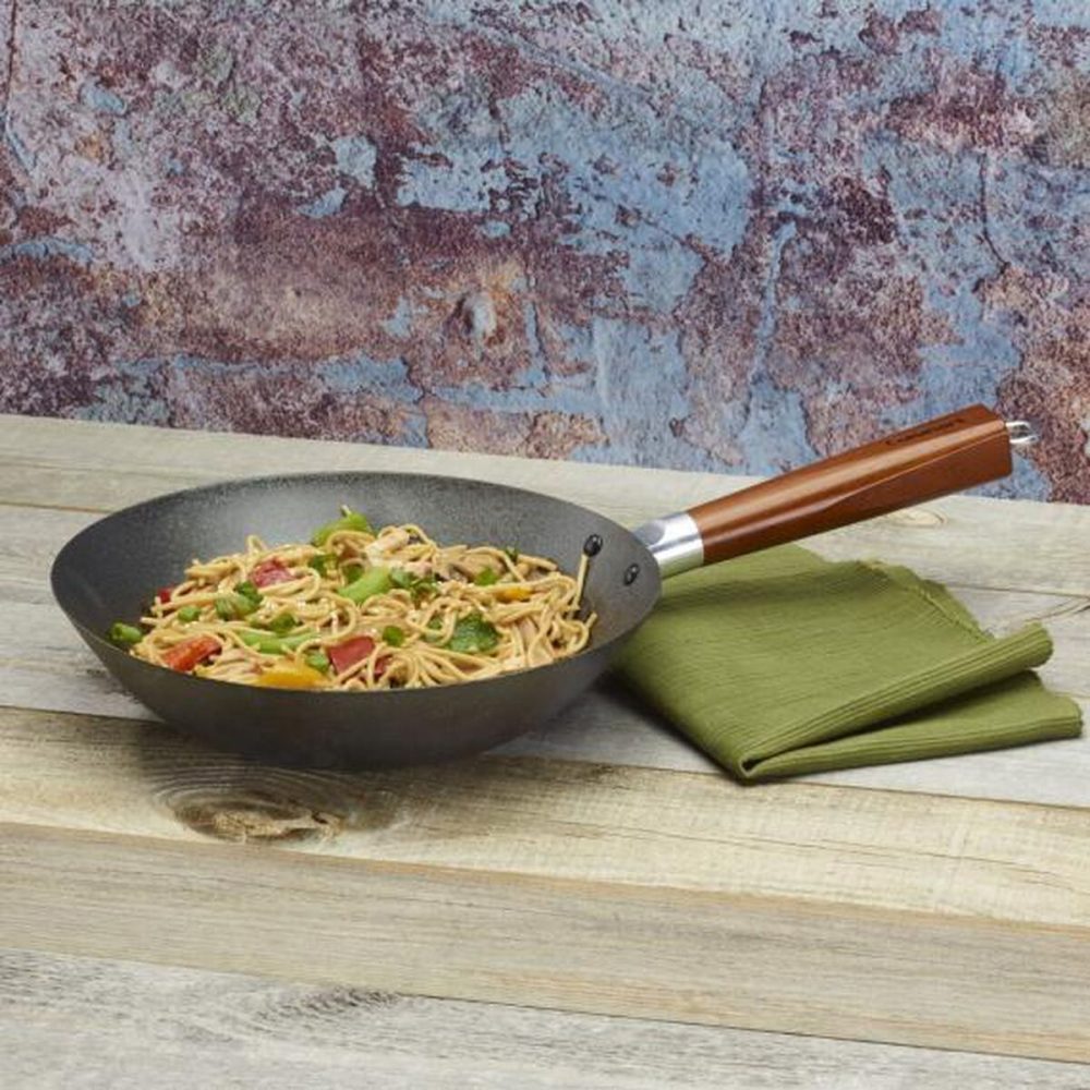 11" Pre-Seasoned Wok - Image 2