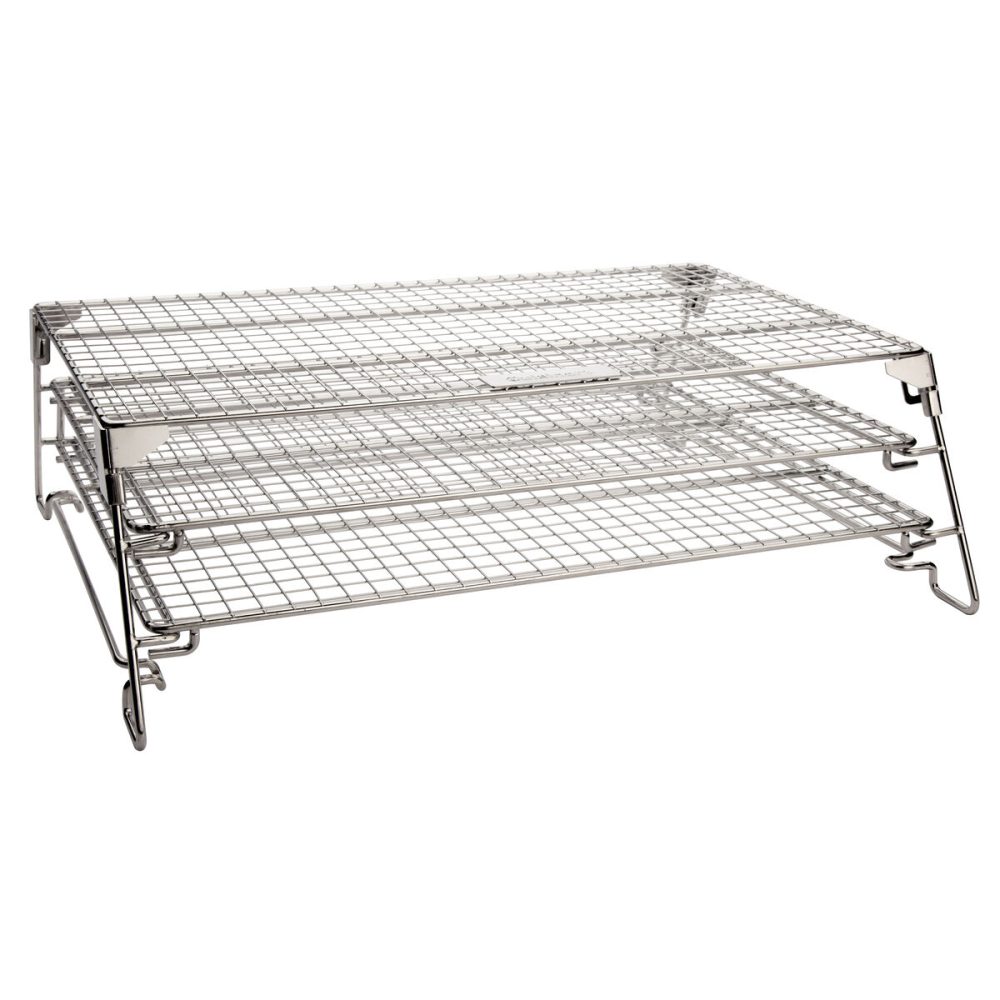 3-Tier Pellet Grill Rack System
