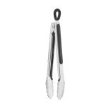 2pc Tong Set: 7" and 9" Stainless Steel Tongs - Image 3