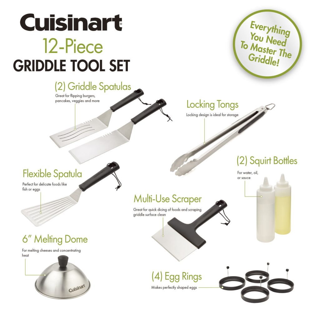 12 Piece Griddle Tool Set - Image 9