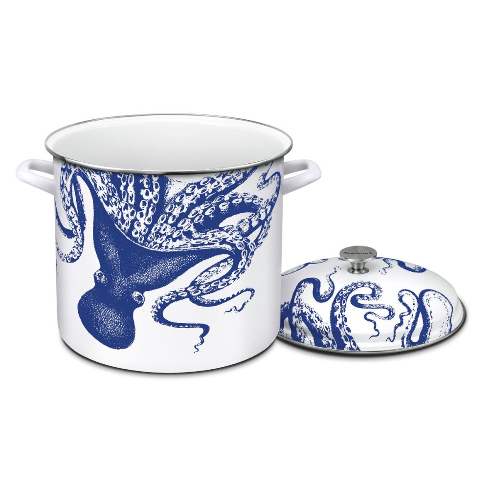 Caskata™ Lucy 16 Qt. Enamel on Steel Stockpot with Cover - Image 2