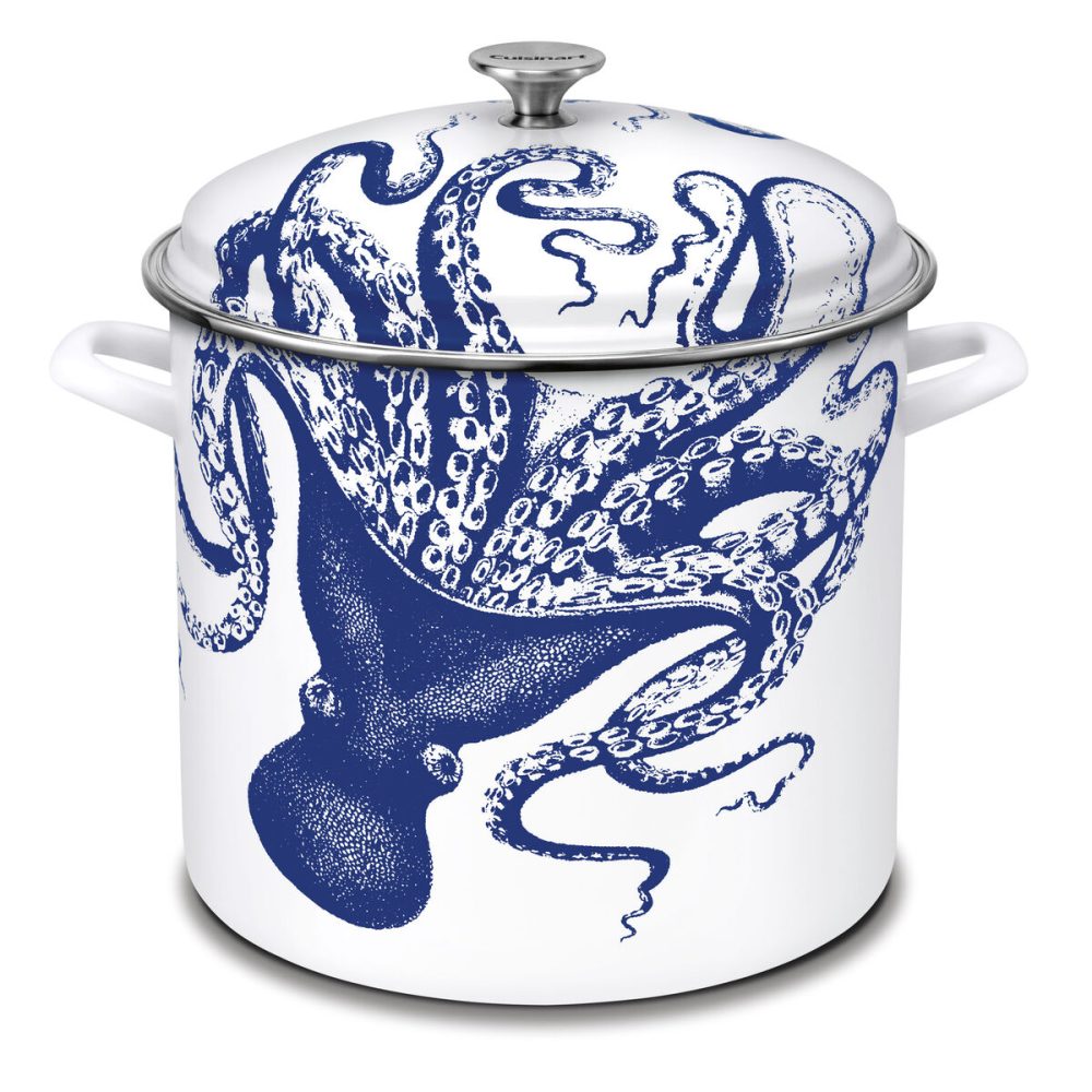 Caskata™ Lucy 16 Qt. Enamel on Steel Stockpot with Cover