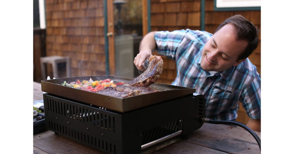 Gourmet Two Burner Gas Griddle - Image 20