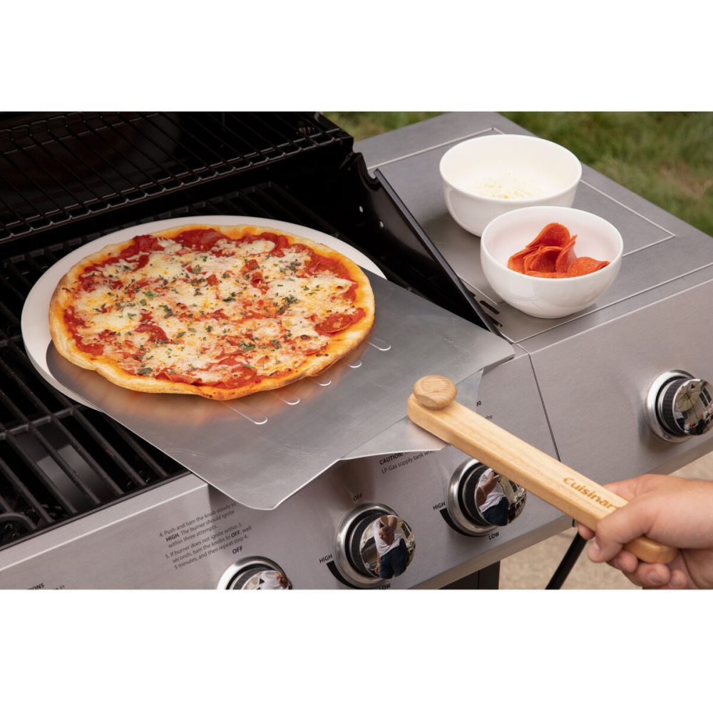 12" Aluminum Pizza Peel - Image 7