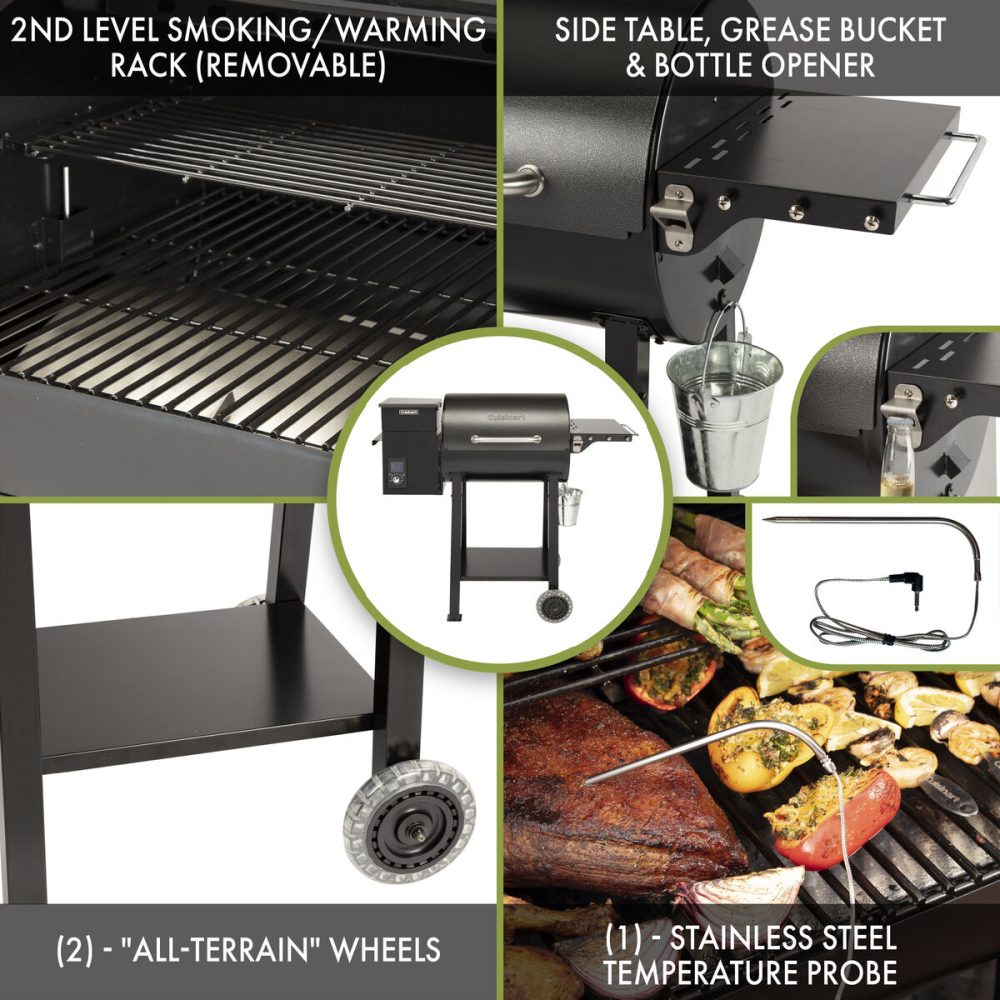 Wood Pellet Grill & Smoker​ 465 sq.in. - Image 2