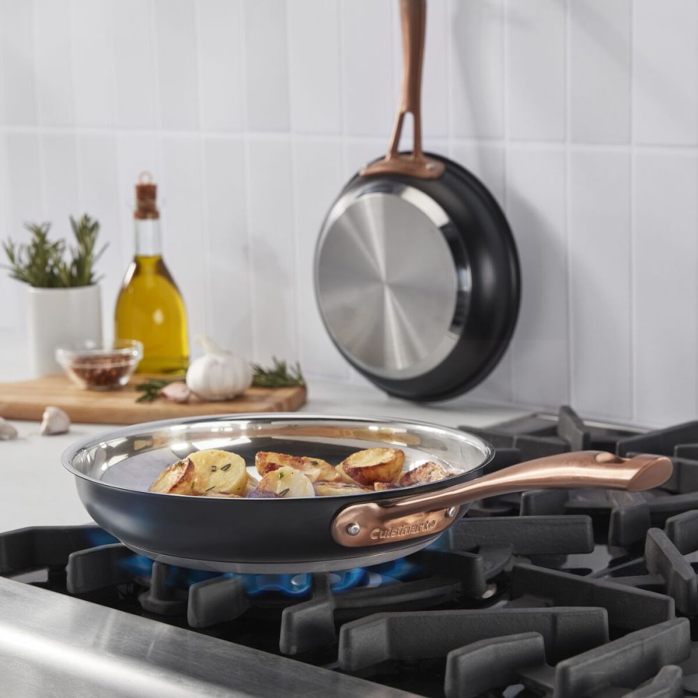 2-Pack Matte Black Elegance Skillet Set (8” & 10”) - Image 3