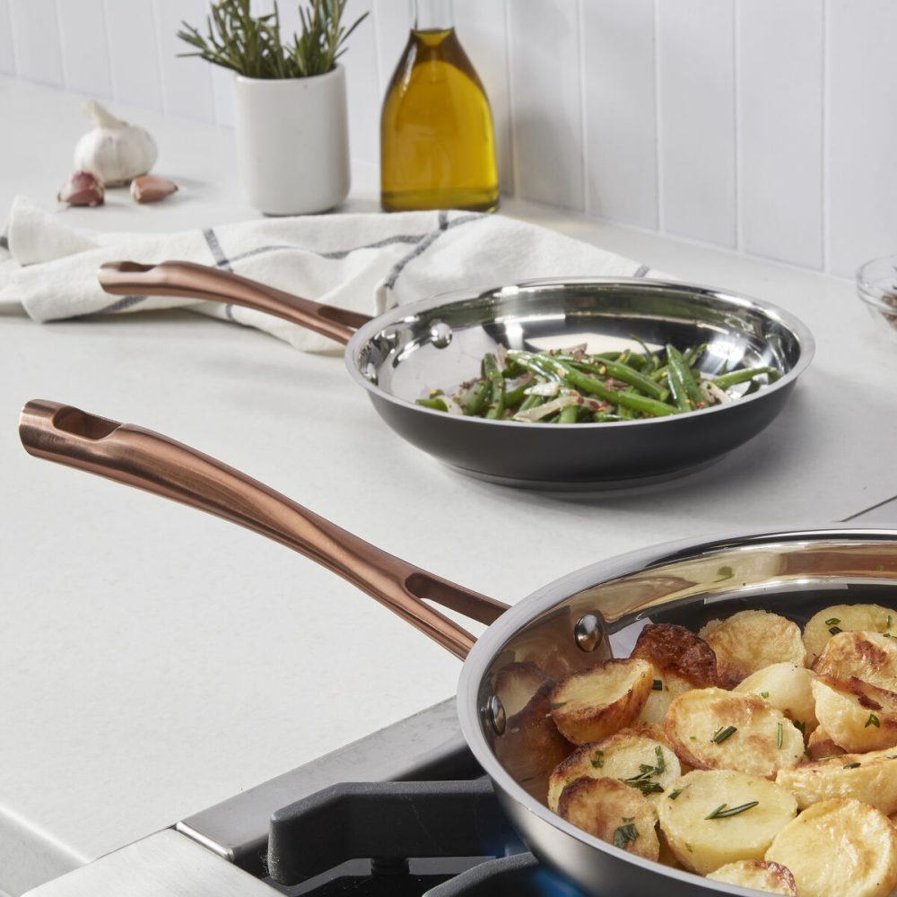2-Pack Matte Black Elegance Skillet Set (8” & 10”) - Image 4