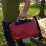 Petite Gourmet Portable Gas Grill with VersaStand - Image 14