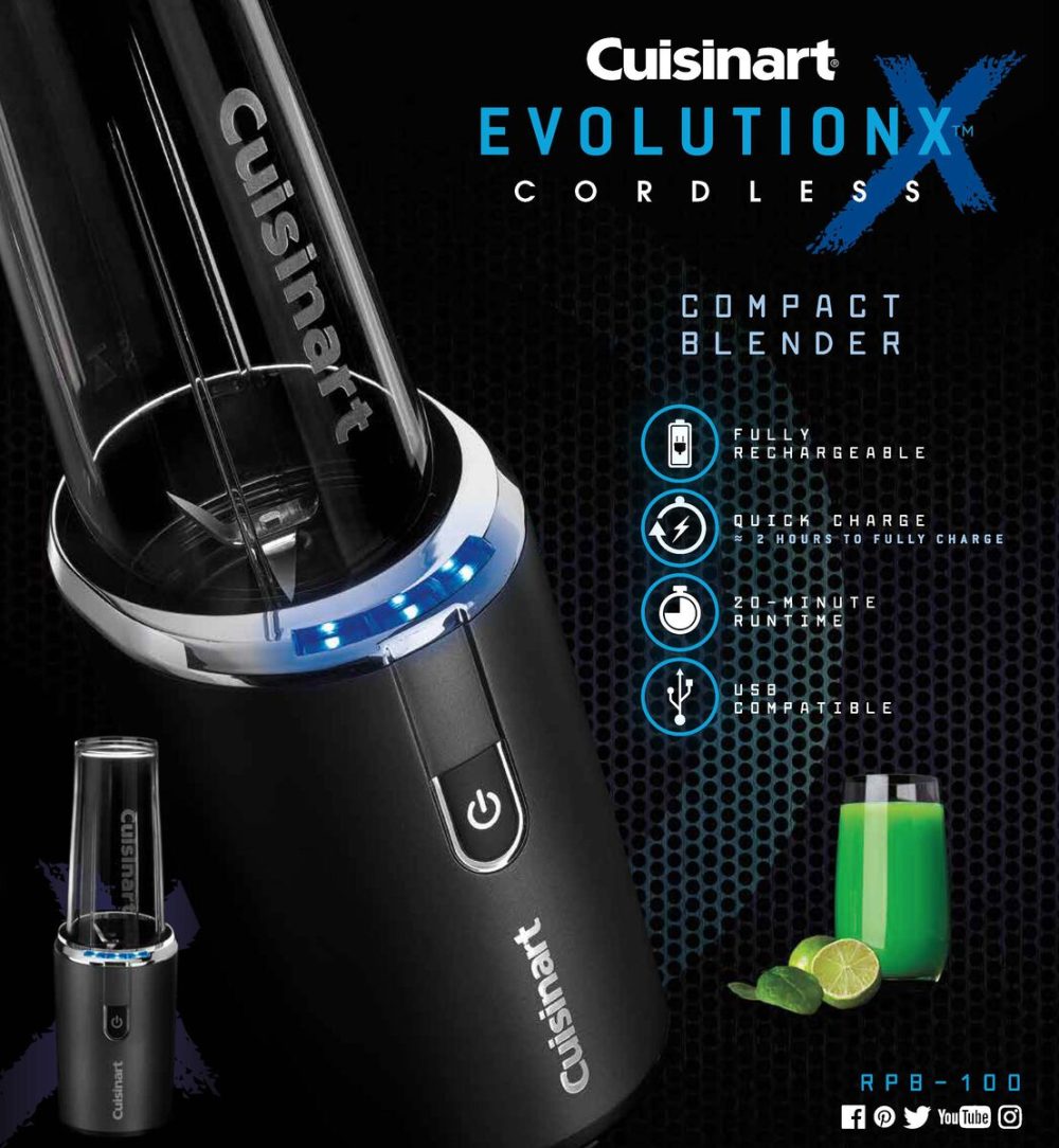 EvolutionX Cordless Compact Blender - Image 7
