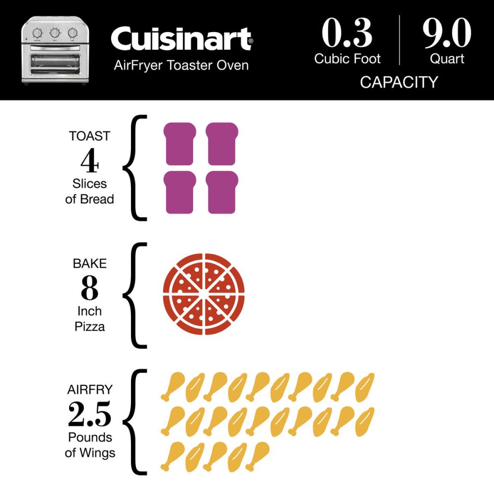 Compact Air Fryer Toaster Oven - Image 8