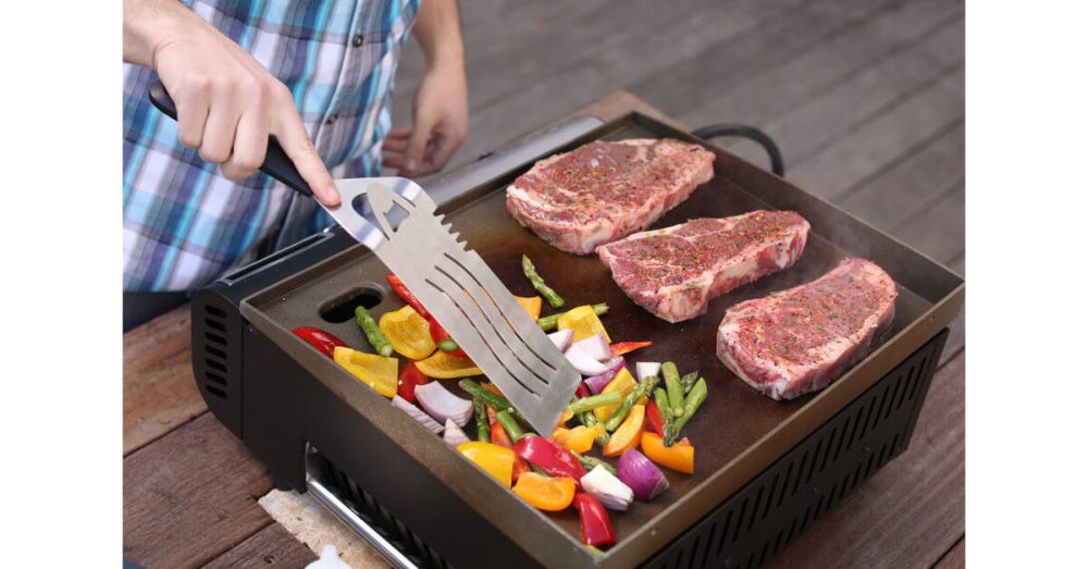 Gourmet Two Burner Gas Griddle - Image 17